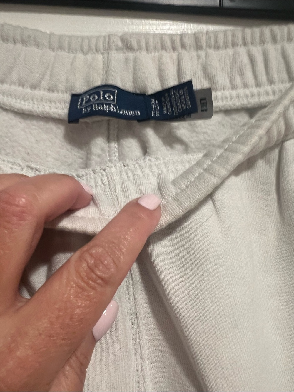 Polo by Ralph Lauren Cream Graphic Hoodie & Jogger Set - Picture 5 of 8